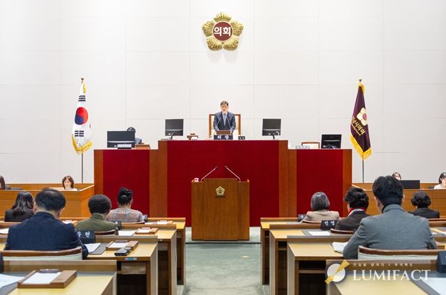 성남시의회, 제308회 임시회 개회
