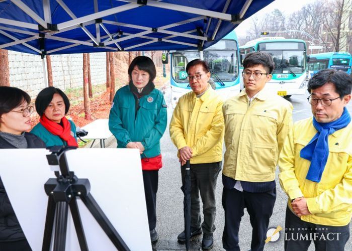 의왕시의회, 봄철 주요사업장 현장점검 실시